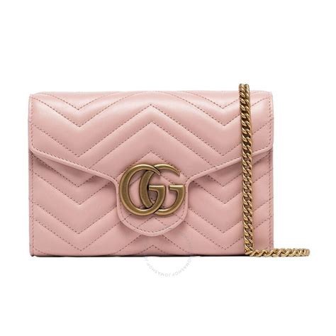 Gucci Ladies GG Marmont Matelasse Leather Mini Bag 474575 